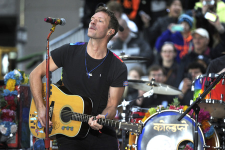 Coldplay in der NBC-Show 'Today' in New York