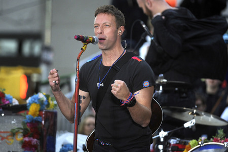 Coldplay in der NBC-Show 'Today' in New York