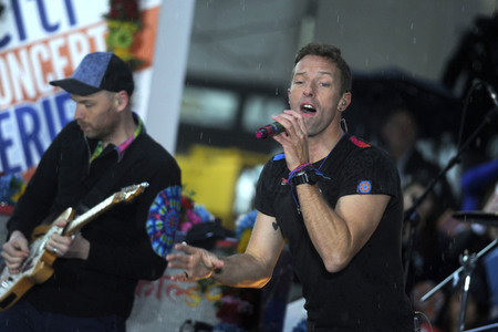 Coldplay in der NBC-Show 'Today' in New York