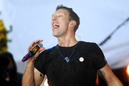 Coldplay in der NBC-Show 'Today' in New York