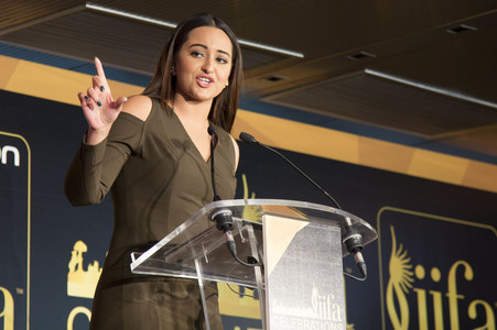 Pressetermin zur Verleihung der 17. International Indian Film Academy Awards in Madrid