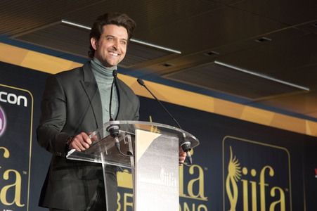 Pressetermin zur Verleihung der 17. International Indian Film Academy Awards in Madrid