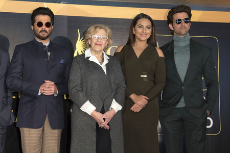 Pressetermin zur Verleihung der 17. International Indian Film Academy Awards in Madrid