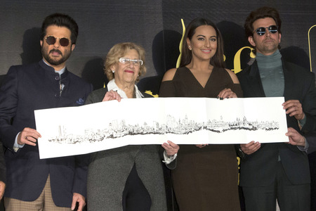 Pressetermin zur Verleihung der 17. International Indian Film Academy Awards in Madrid