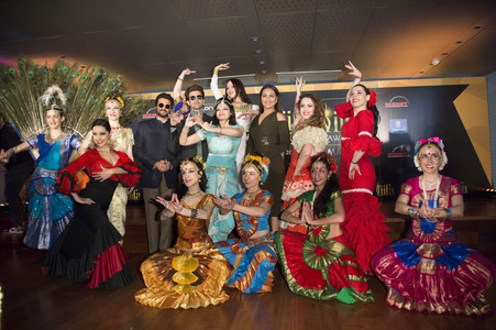 Pressetermin zur Verleihung der 17. International Indian Film Academy Awards in Madrid