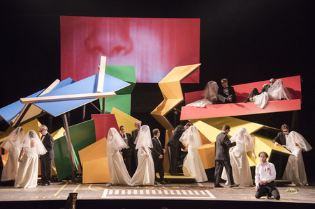 Foto- und TV-Probe der Oper 'Orfeo ed Euridice' in Berlin