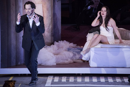 Foto- und TV-Probe der Oper 'Orfeo ed Euridice' in Berlin