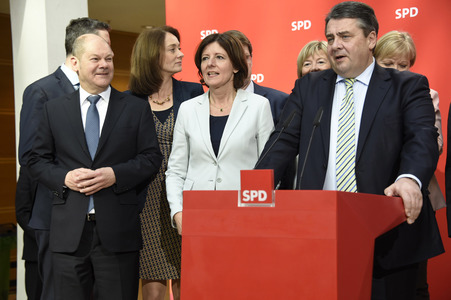 Pressetermin zu den Landtagswahlen in Baden-Württemberg, Rheinland-Pfalz und Sachsen-Anhalt