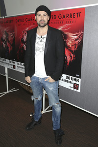 Pressekonferenz mit David Garrett in Hamburg
