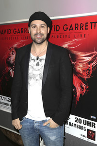 Pressekonferenz mit David Garrett in Hamburg