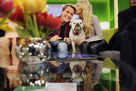 Photoshooting mit Studiohund Lotte in Berlin