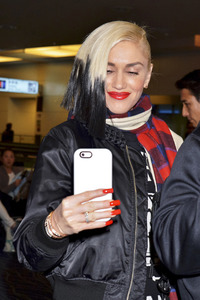 Ankunft von Gwen Stefani in Tokio