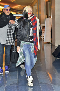 Ankunft von Gwen Stefani in Tokio