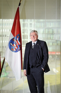 Photoshooting mit Volker Bouffier in Berlin