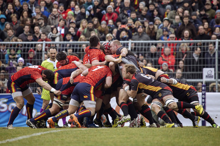 Rugby-Länderspiel Deutschland gegen Spanien in Köln