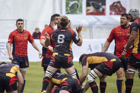 Rugby-Länderspiel Deutschland gegen Spanien in Köln
