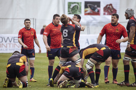 Rugby-Länderspiel Deutschland gegen Spanien in Köln