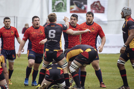 Rugby-Länderspiel Deutschland gegen Spanien in Köln