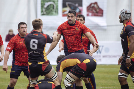 Rugby-Länderspiel Deutschland gegen Spanien in Köln