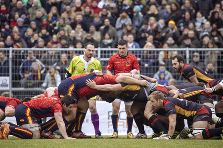 Rugby-Länderspiel Deutschland gegen Spanien in Köln