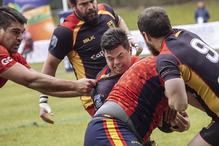 Rugby-Länderspiel Deutschland gegen Spanien in Köln