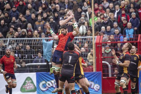 Rugby-Länderspiel Deutschland gegen Spanien in Köln