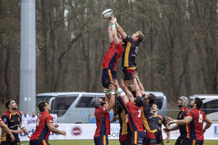 Rugby-Länderspiel Deutschland gegen Spanien in Köln