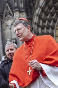Pontifikalamt am Palmsonntag Zeremonie im Kölner Dom
