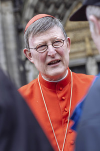 Pontifikalamt am Palmsonntag Zeremonie im Kölner Dom