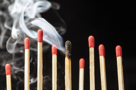 Symbolfoto Burnout