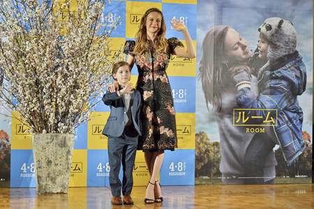 Pressekonferenz zum Kinofilm 'Raum' in Tokio