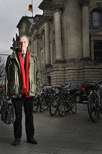 Photoshooting mit Franz Müntefering in Berlin