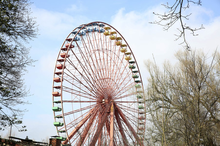 Riesenrad im Spreepark Berlin