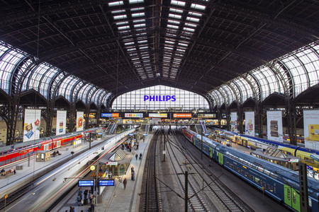 Hauptbahnhof in Hamburg