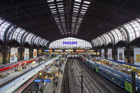 Hauptbahnhof in Hamburg