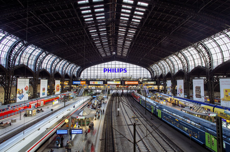 Hauptbahnhof in Hamburg