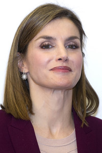 Letizia von Spanien besucht die BBVA MicroFinanzas Foundation in Madrid