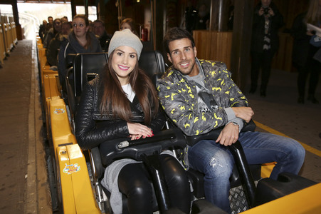 Jubiläumsfahrt auf Holzachterbahn Colossos im Heide Park Resort Soltau