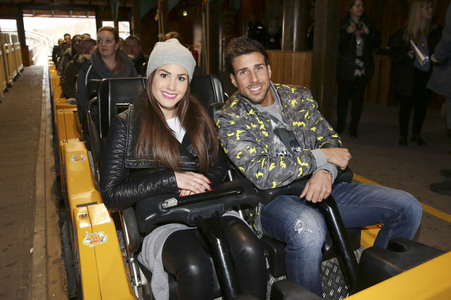 Jubiläumsfahrt auf Holzachterbahn Colossos im Heide Park Resort Soltau