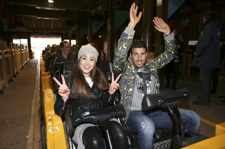 Jubiläumsfahrt auf Holzachterbahn Colossos im Heide Park Resort Soltau