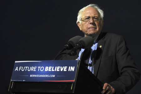 Wahlkampfrede von Bernie Sanders in New York