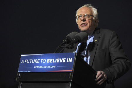 Wahlkampfrede von Bernie Sanders in New York