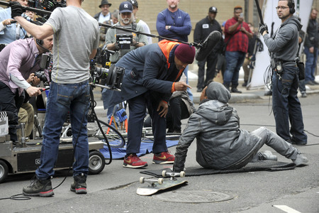 Dreharbeiten zu 'Collateral Beauty' in New York