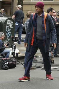 Dreharbeiten zu 'Collateral Beauty' in New York