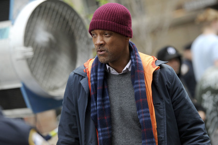 Dreharbeiten zu 'Collateral Beauty' in New York