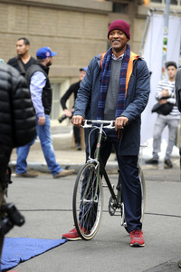Dreharbeiten zu 'Collateral Beauty' in New York