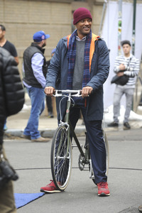 Dreharbeiten zu 'Collateral Beauty' in New York