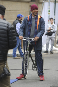 Dreharbeiten zu 'Collateral Beauty' in New York