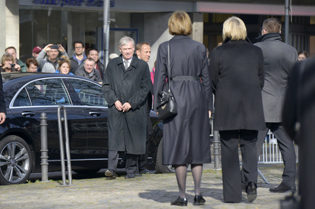 Trauergottesdienst für Guido Westerwelle in Köln