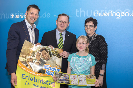 Pressekonferenz zur Messe 'Kinder-Kult 2016' in Erfurt